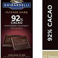 Ghirardelli 吉尔德利（金鹰）92%可可黑巧克力90g*12块
