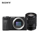 SONY 索尼 ILCE-6600 APS-C画幅 微单数码相机 + 18-135套机