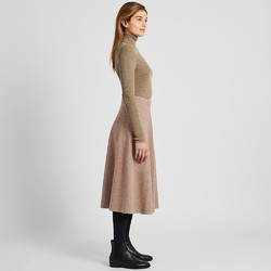 UNIQLO 优衣库 421928 女士柔软喇叭裙