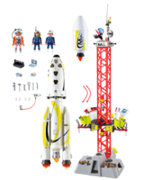 中亚Prime会员：PLAYMOBIL 摩比世界 9488 玩具 火星火箭带发射台
