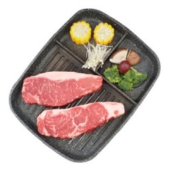 祁连牧歌 国产安格斯醇厚原切西冷牛排 500g/袋(2片) 谷饲300天 国产牛肉 厚切牛排 72h排酸 非进口 *5件
