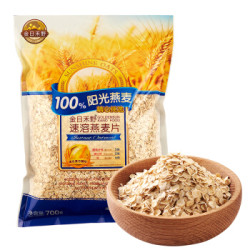 金日禾野 纯燕麦片 700g *6件