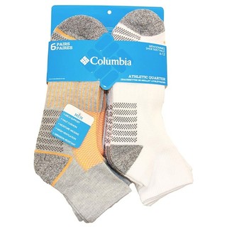 Columbia RCS628M 男士运动袜 6 双装