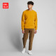 UNIQLO 优衣库 419198 男士羊仔毛圆领针织衫