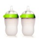 凑单品：Comotomo 可么多么 婴儿绿色奶瓶 250ML 2件装
