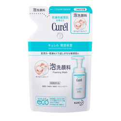 Curel 珂润 润浸保湿洁颜泡沫 补充装 130ml *4件