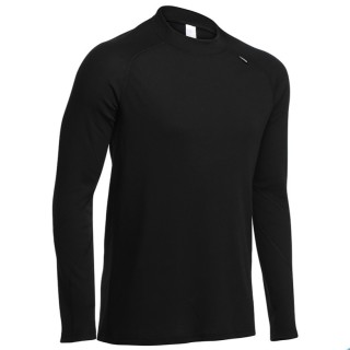 DECATHLON 迪卡侬 100系列 男子运动保暖内衣 8343536 黑色 XXL