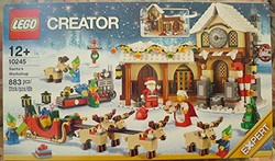 LEGO 10245 圣诞老人车间圣诞老人车间 883片