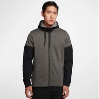 Nike 耐克 Therma BV6310 男子全长拉链开襟训练连帽衫