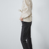 ZARA TRF 06929205251 女士打褶装饰衬衫