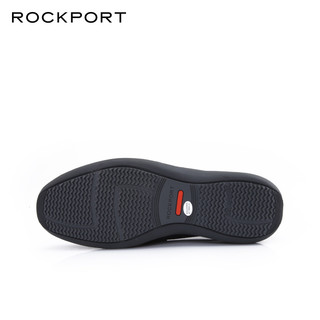 Rockport/乐步夏季新品男鞋舒适商务休闲一脚蹬乐福单鞋H79623 黑色 42