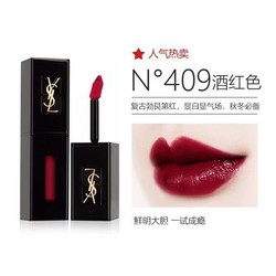 YVES SAINT LAURENT 圣罗兰 黑管唇釉 5.5ml #409