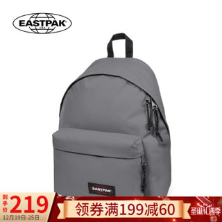 Eastpak 依斯柏学生书包休闲双肩背包纯色韩版运动背包户外双肩包旅行包 灰色 86P