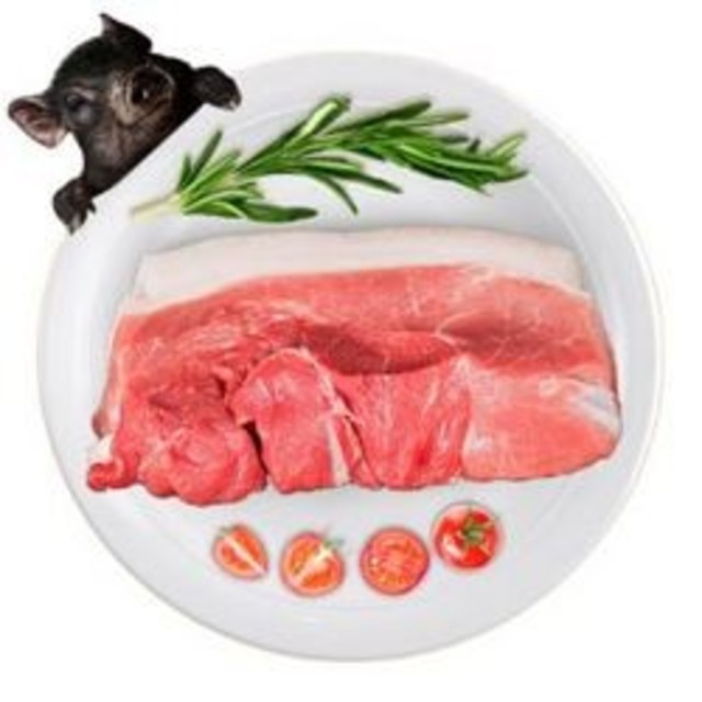 普甜黑真珠 黑猪后腿肉 1kg