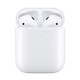 Apple 苹果 新AirPods（二代）真无线蓝牙耳机 有线充电盒版 12月21号 10:00 开抢