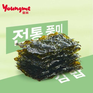 LYFEN 来伊份 亚米传统风味海苔15g休闲脆片小零食