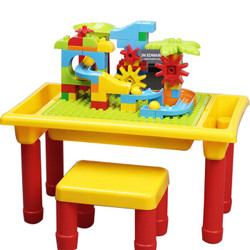 雷朗 儿童玩具积木桌子玩具拼装拼接模型2-3-6岁男女孩早教启智玩具