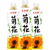 大参林牌罗汉果菊花茶健康饮料菊花草茶植物饮料 500ml X15瓶