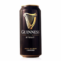 GUINNESS 健力士 百威集团 精酿啤酒 黑啤 爱尔兰进口 440ml*24听啤酒整箱