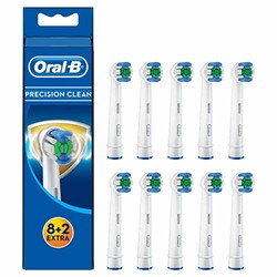 Oral-B 欧乐B EB20AB 精准清洁型抗菌刷头 10支装 *2件