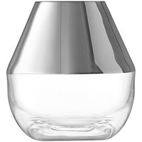 LSA 国际空间花瓶 H，透明装饰 铂金色 10cm SU07