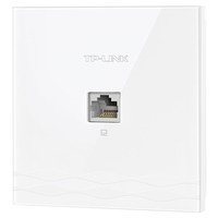 TP-LINK普联 TL-AP1205I-POE 皓月白 无线AP面板WIFI百兆千兆家用 企业级86型入墙墙壁式面板