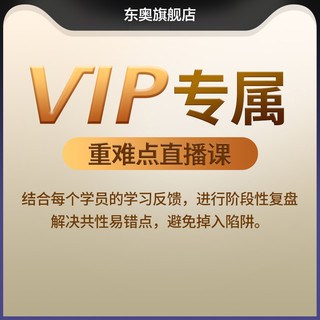 DONGAO 东奥 2020年注册会计师CPA网课课件注会视频课程VIP班升级私教计划