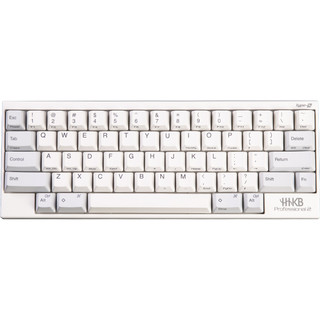 HHKB Professional 2 Type-S 60键 有线静电容键盘 白色正刻 无光