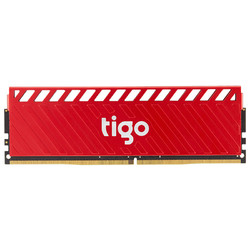 tigo 金泰克 台式机电脑内存条X3 DDR4 2666 16GB散热马甲内存2400