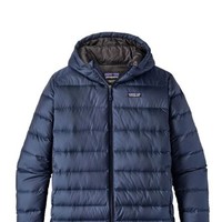 patagonia 巴塔哥尼亚 Hi-Loft 男士连帽羽绒服 Navy Blue M