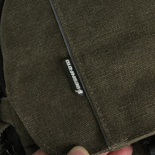 佰信（BESNFOTO） 单肩斜挎相机包 街拍摄影帆布包 适用佳能90d/7d尼康d800索尼微单 军绿色
