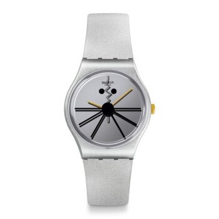 SWATCH 斯沃琪 SPECIALS GZ327 女士石英手表 39.2mm 硅胶 圆形