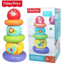 Fisher-Price 费雪 婴儿彩虹叠叠球 *3件