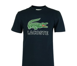 LACOSTE 拉科斯特 TH6386 男士短袖t恤 藏蓝166 XL