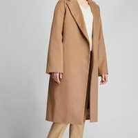 UNIQLO 优衣库 420232 女士羊毛混纺大衣