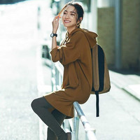 UNIQLO 优衣库 420551 女装 运动连帽连衣裙(长袖)