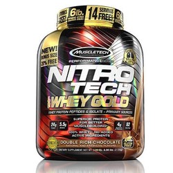 MuscleTech Nitro Tech 100%乳清蛋白 粉 5磅 *2件