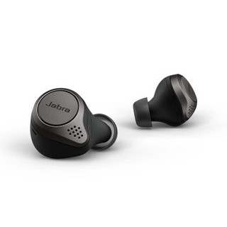 Jabra 捷波朗 Elite 75t 无线快充版 入耳式真无线蓝牙降噪耳机 钛黑色