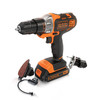 BLACK+DECKER 百得 EVO184K-A9 锂电手电钻 4件套