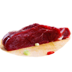 东阿阿胶黑驴王子驴里脊肉500g袋精修驴肉生鲜5件