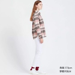 UNIQLO 优衣库 421607 女士法兰绒格子衬衫