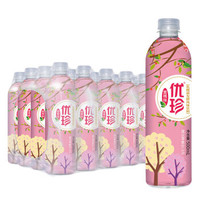 限广东：优珍 蜜桃味 乳酸菌发酵风味饮料 果味饮品 500ml*24瓶 *3件