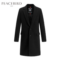 PEACEBIRD 太平鸟 B1AA74604 男士毛呢大衣