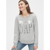 Gap 盖璞 526973 女款徽标LOGO圆领卫衣