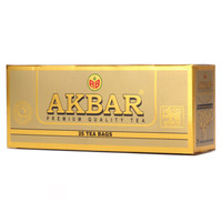 斯里兰卡进口 阿客巴（AKBAR）金牌锡兰红茶 50g 斯里兰卡进口 *7件
