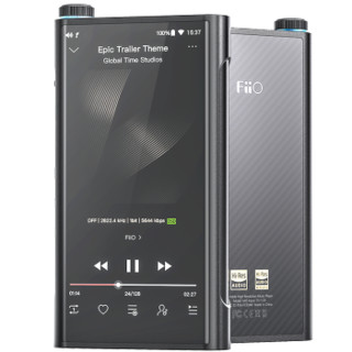 FiiO 飞傲 M15 解码音频播放器 64GB 黑色(4.4平衡)