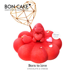 BONCAKE 网红创意造型 生日蛋糕情人礼物 6英寸