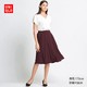 UNIQLO 优衣库 421920 女士花式大摆裙