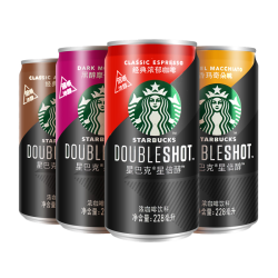 starbucks 星巴克 星倍醇 228ml*4罐