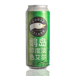 鹅岛(Goose Island)精酿啤酒 鹅岛 IPA 印度淡色艾尔 500ml*6支装 全新包装 *6件